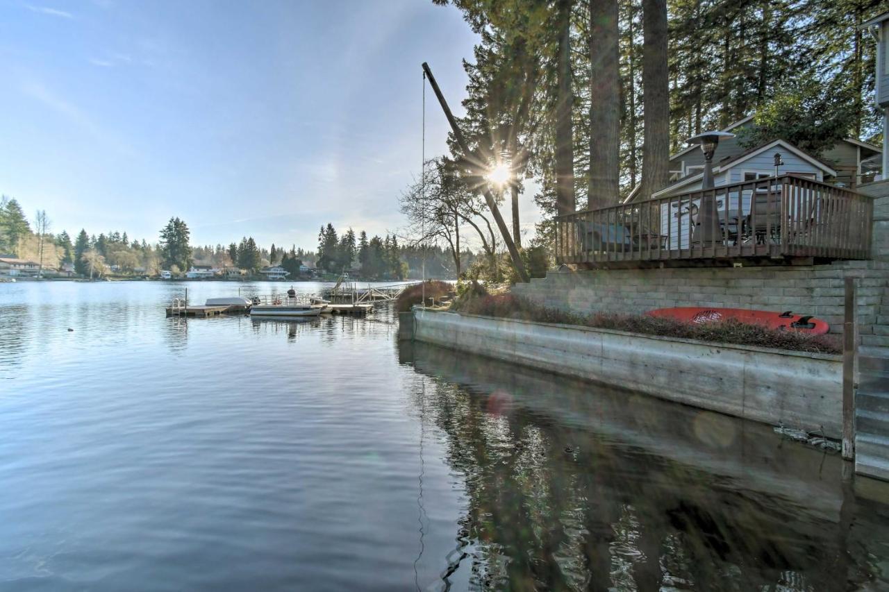 The Peacock House - Waterfront Home With Hot Tub! Olympia Dış mekan fotoğraf